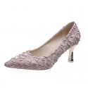 Black Professional Stiletto Heel Shoes For Women