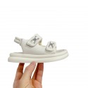 Girls Fashion Rhinestone Printing Princess Sandals