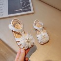 Girls' Baotou Sandals Hollow Out Single Shoes