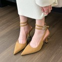Women's Fashion French Pointy Heels