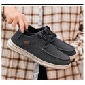 Large Size Canvas Shoes Men's Casual Loafers Old Beijing Cloth