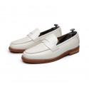 Retro Loafers Genuine Leather Handmade Leisure