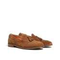 British-style Suede Tassel Suede Loafer Shoes