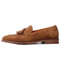 British-style Suede Tassel Suede Loafer Shoes