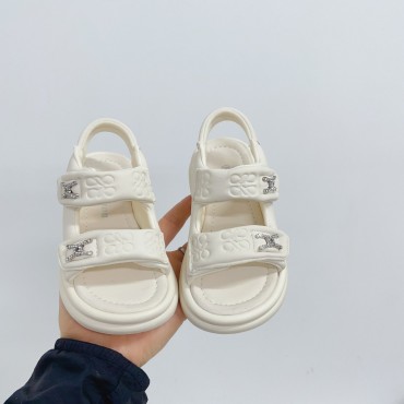 Girls Fashion Rhinestone Printing Princess Sandals