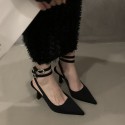 Women's Fashion French Pointy Heels
