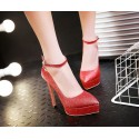 Women's Fashion Classy Stilettos Waterproof Platform Shoes