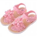 Girls' New Style Sandals And Slippers Princess Fashion Soft Bottom